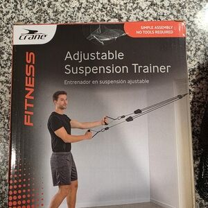 Crane Adjustable Suspension Trainer - Black